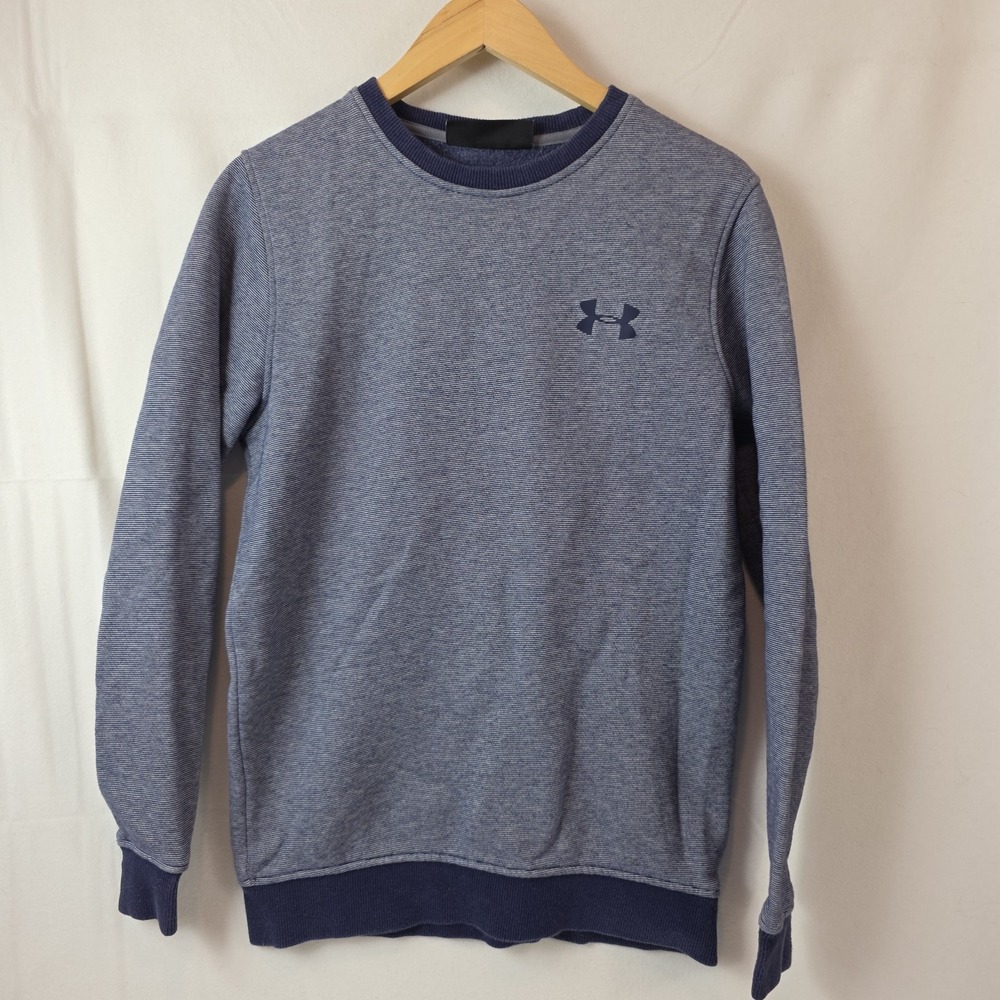 Under Armour Men's sweatshirt blue sweater medium